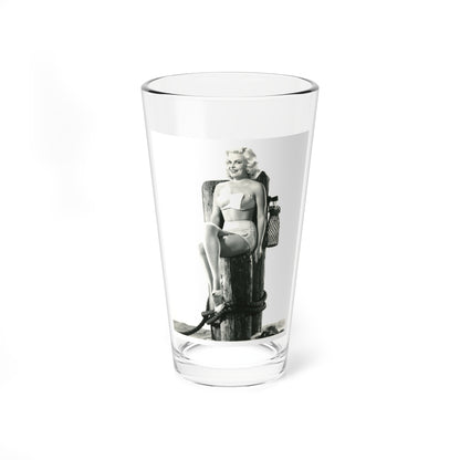 Cleo Moore #80 (Vintage Female Icon) Pint Glass 16oz