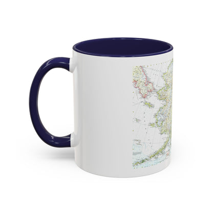 USA - Alaska (1959) (Map) Accent Coffee Mug