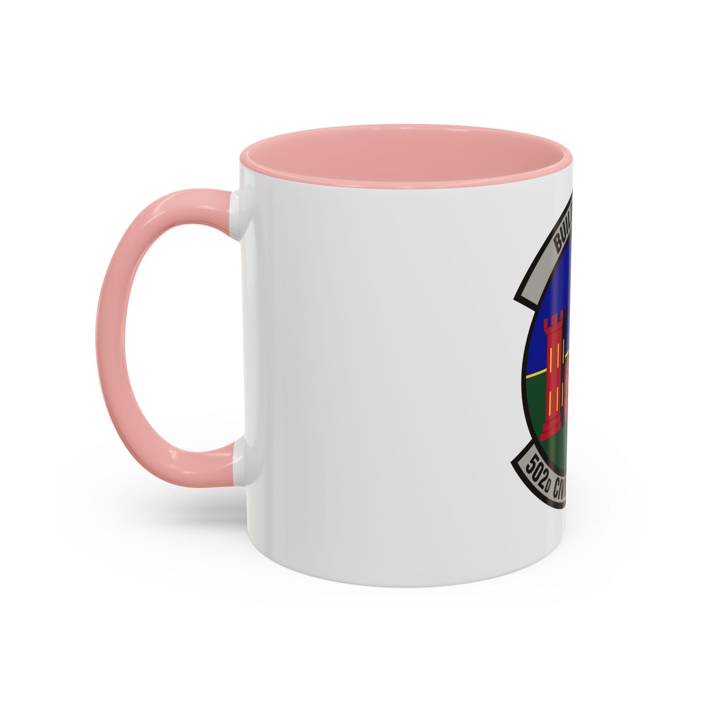 502d Civil Engineer Squadron (U.S. Air Force) Accent Coffee Mug