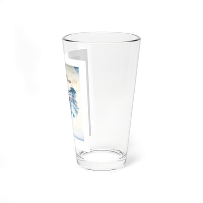 One Golden Earring by Ann Boyle (Avalon Books, 1974) - Pint Glass 16oz