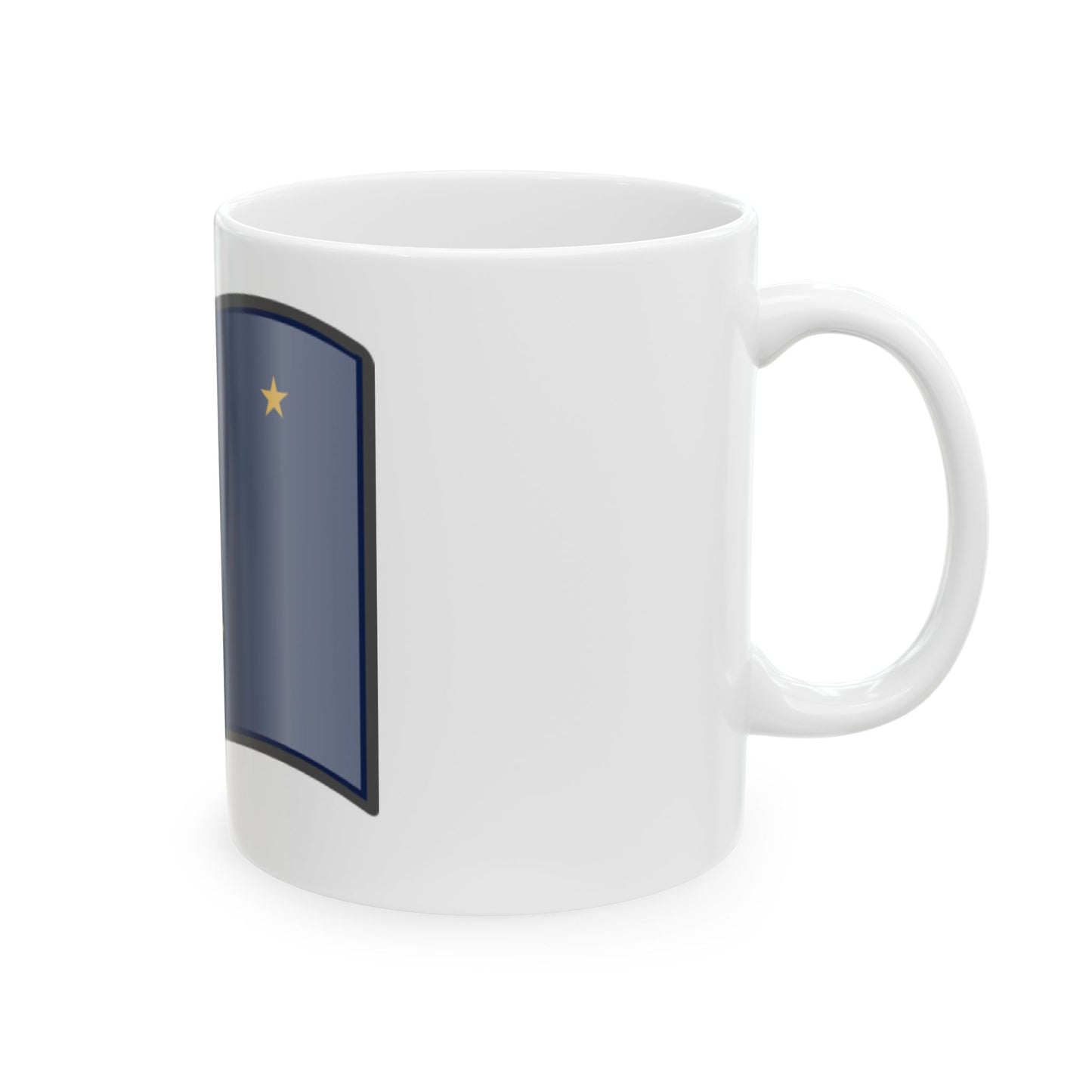 Nuvola Alaska flag (United States) White Coffee Mug-Go Mug Yourself