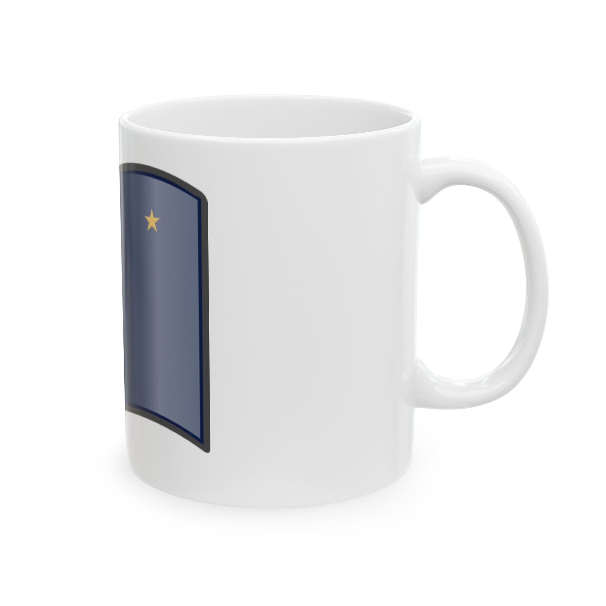 Nuvola Alaska flag (United States) White Coffee Mug-Go Mug Yourself