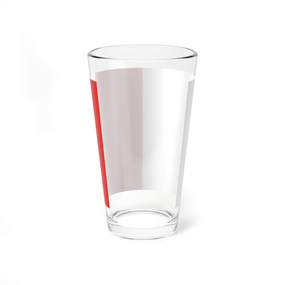 Flag of Ujszalonta 1941 (Hungary) Pint Glass 16oz