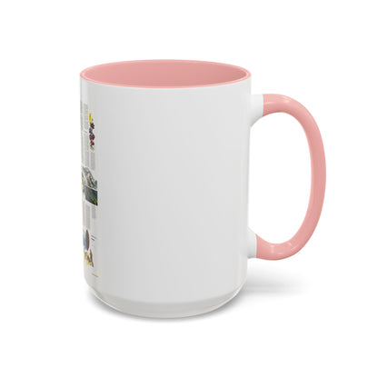 USA - Alaska, Beauty and Beasts (1975) (Map) Accent Coffee Mug