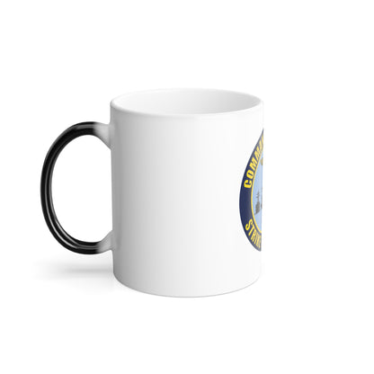 Command Carriers Strike Group 4 (U.S. Navy) Color Changing Mug 11oz