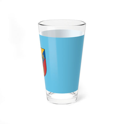 Flag of Soskut (Hungary) Pint Glass 16oz