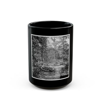 Atlanta, Georgia (Vicinity). Woods Where Gen. James B. Mcpherson Was Killed, July 22, 1864 (U.S. Civil War) Black Coffee Mug