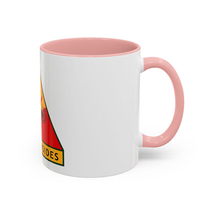 1st Armored Division (U.S. Army) Accent Coffee Mug