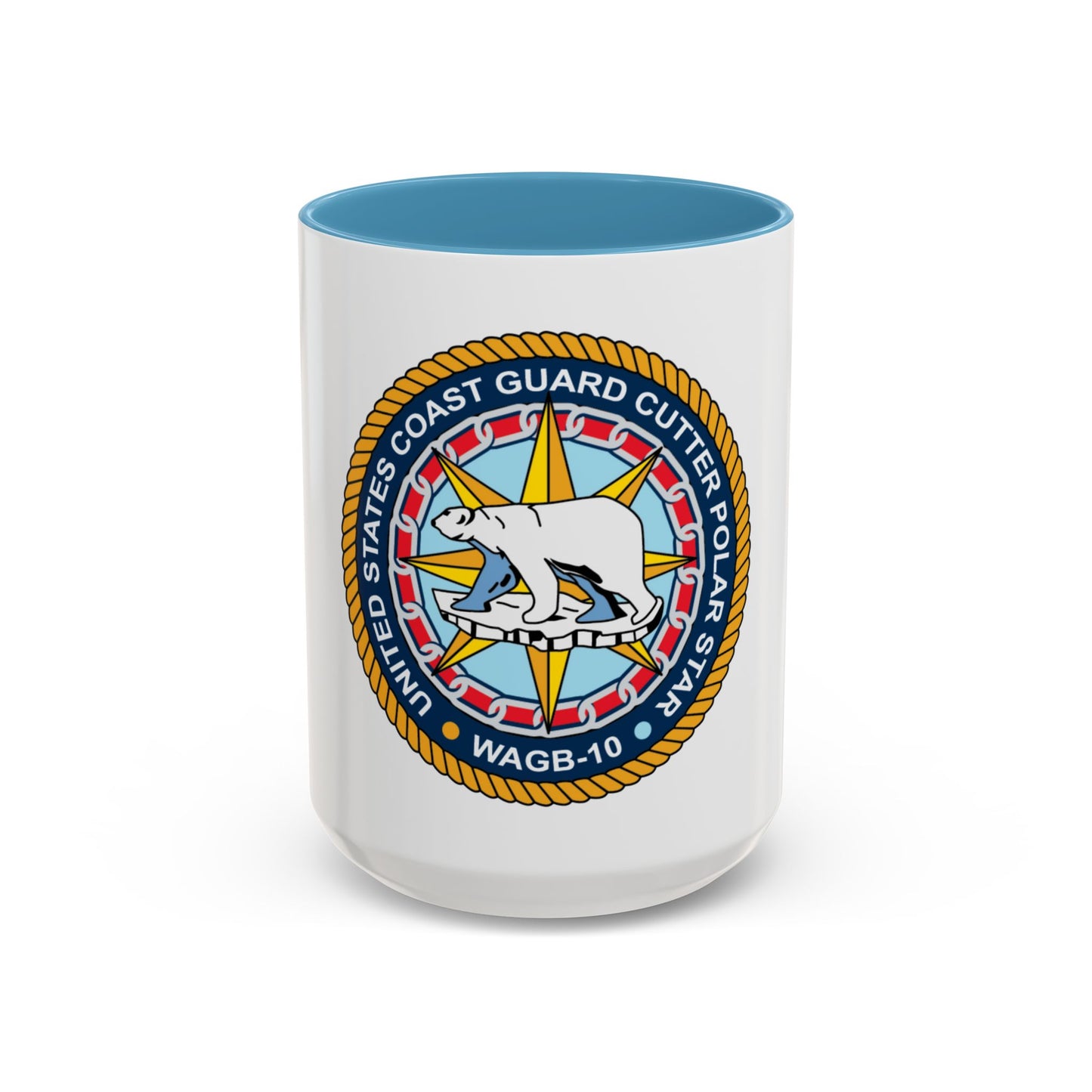 USCGC Polar Star WAGB 10 (U.S. Coast Guard) Accent Coffee Mug