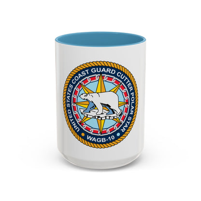 USCGC Polar Star WAGB 10 (U.S. Coast Guard) Accent Coffee Mug