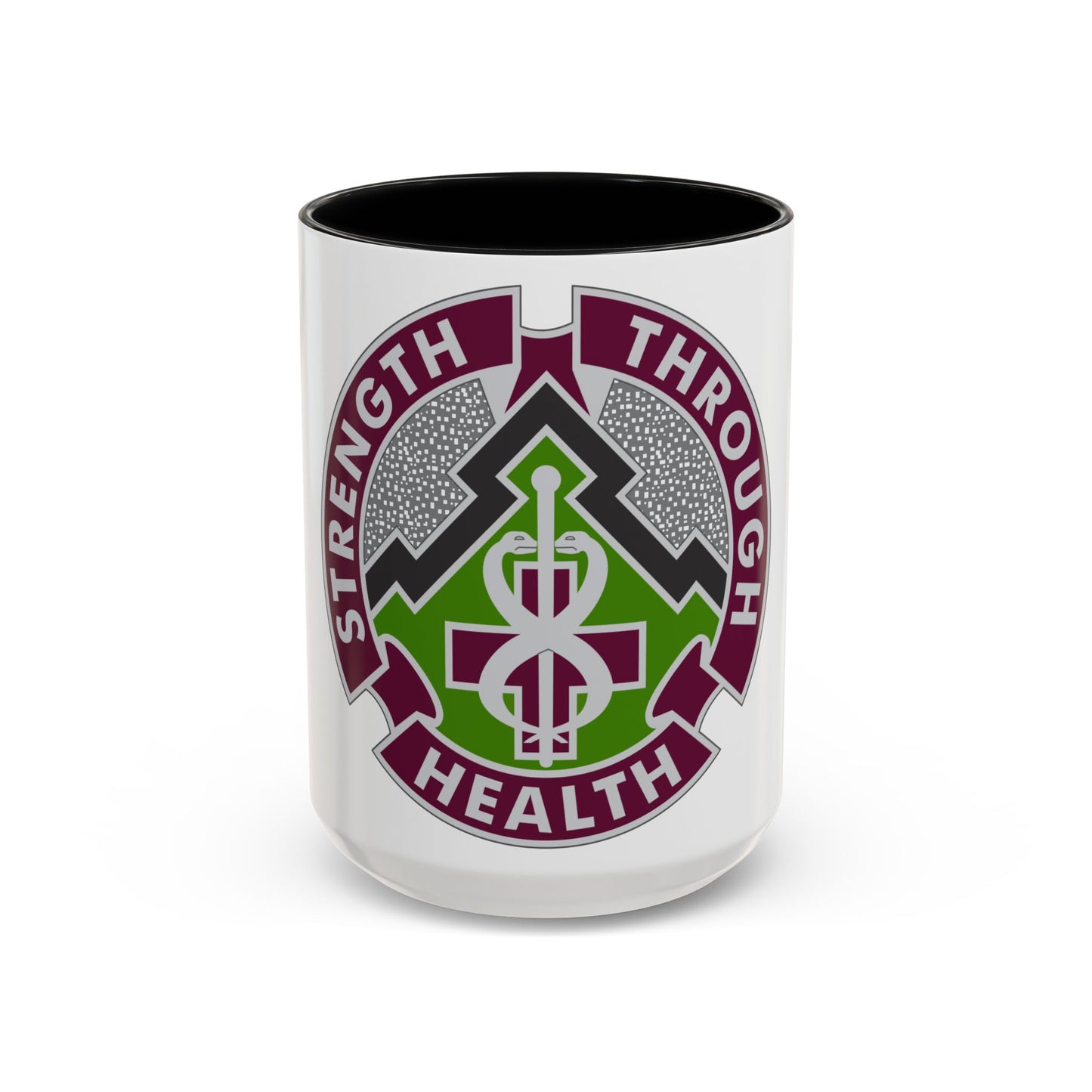 8 Medical Brigade 2 (U.S. Army) Accent Coffee Mug