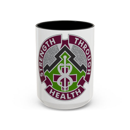 8 Medical Brigade 2 (U.S. Army) Accent Coffee Mug