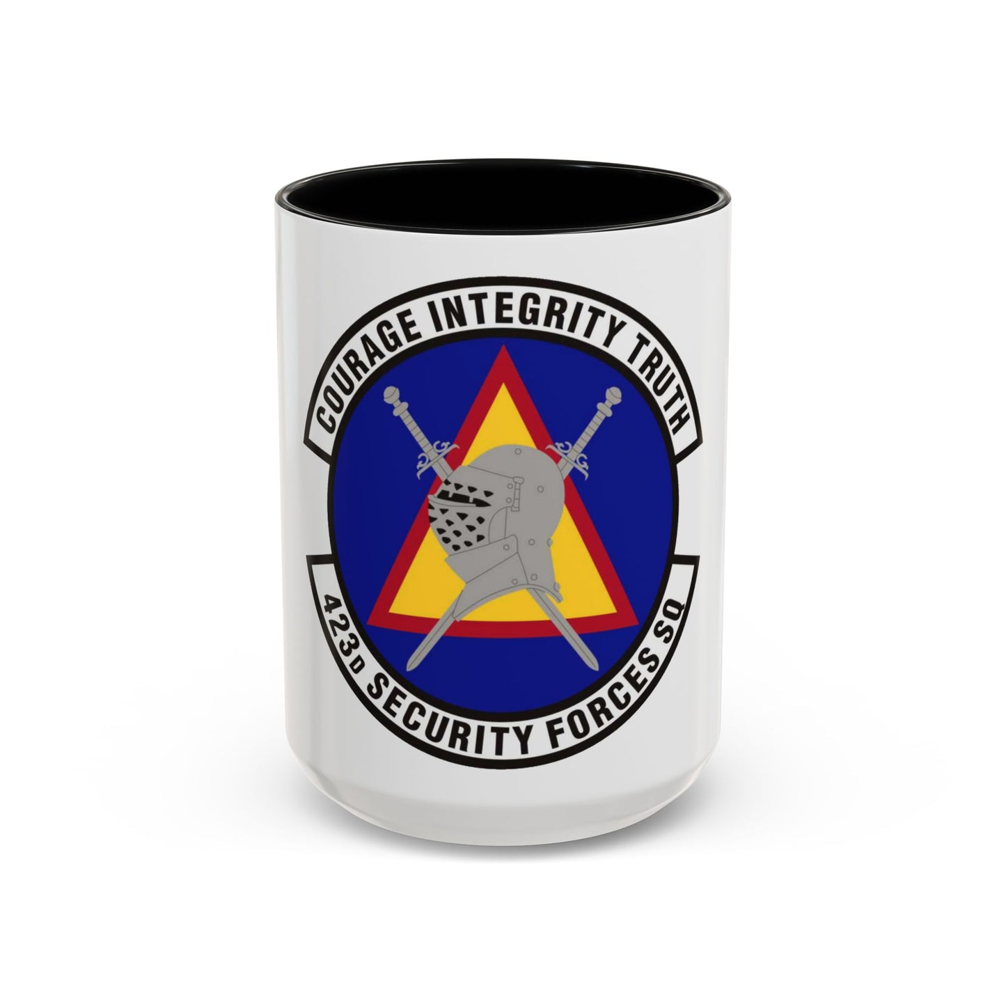 423d Security Forces Squadron (U.S. Air Force) Accent Coffee Mug