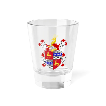 Coat of Arms of John Paul Jones (United States) (Coat of Arms) Shot Glass 1.5oz