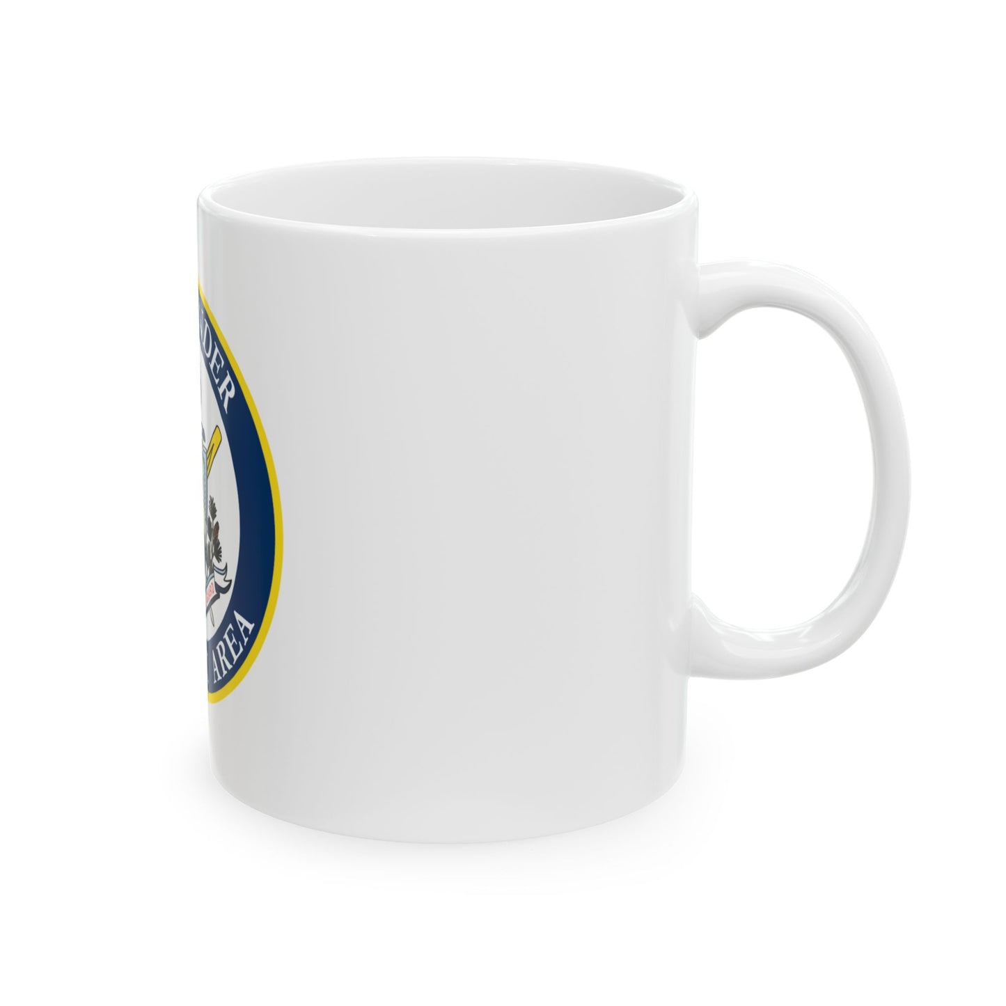 COMMANDER ATLANTIC AREA (U.S. Coast Guard) White Coffee Mug