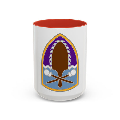 322 Civil Affairs Brigade (U.S. Army) Accent Coffee Mug