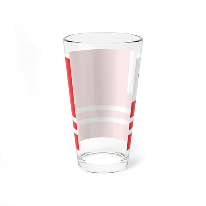 Proposed PRC national flag 004 (China) Pint Glass 16oz