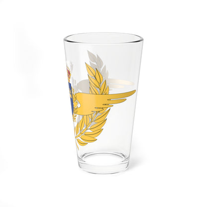 Polisflyget vapen (Sweden) (Coat of Arms) Pint Glass 16oz