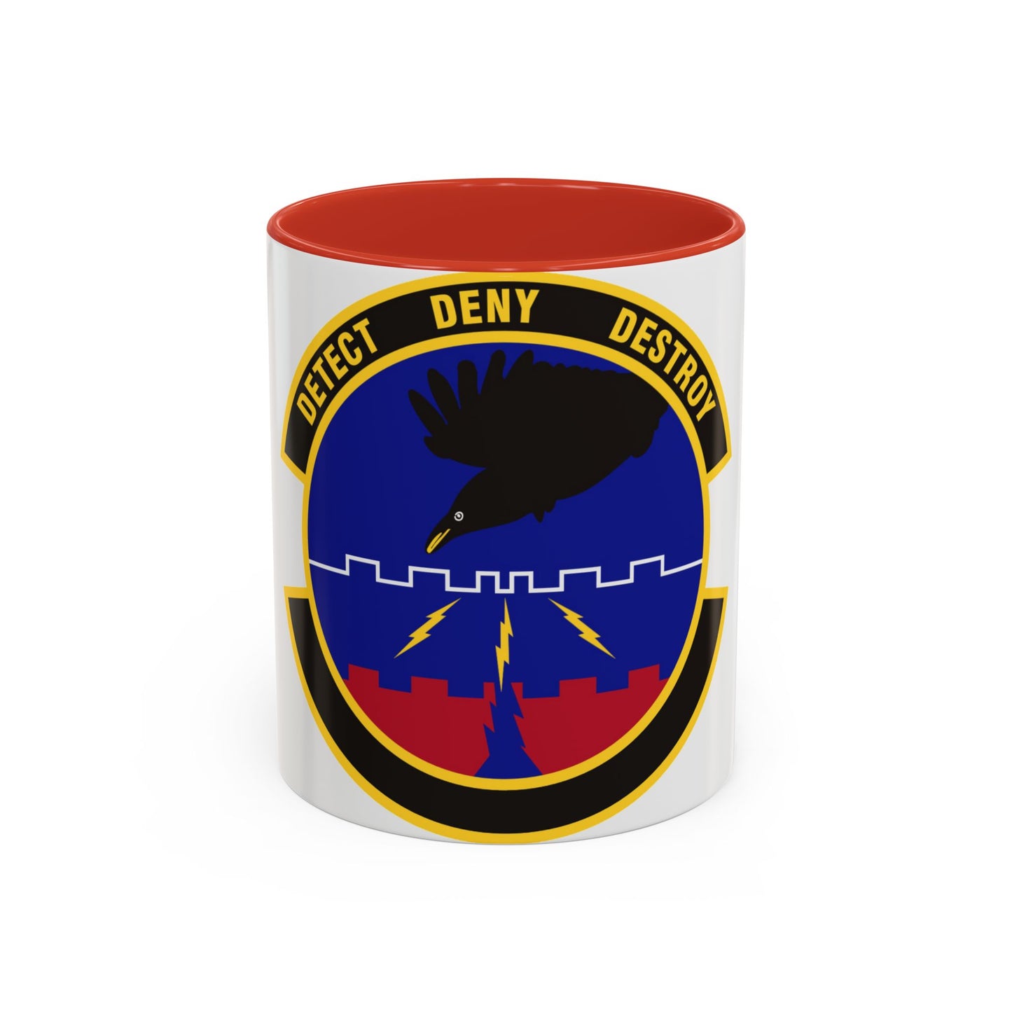 579 Software Engineering Squadron AFMC (U.S. Air Force) Accent Coffee Mug