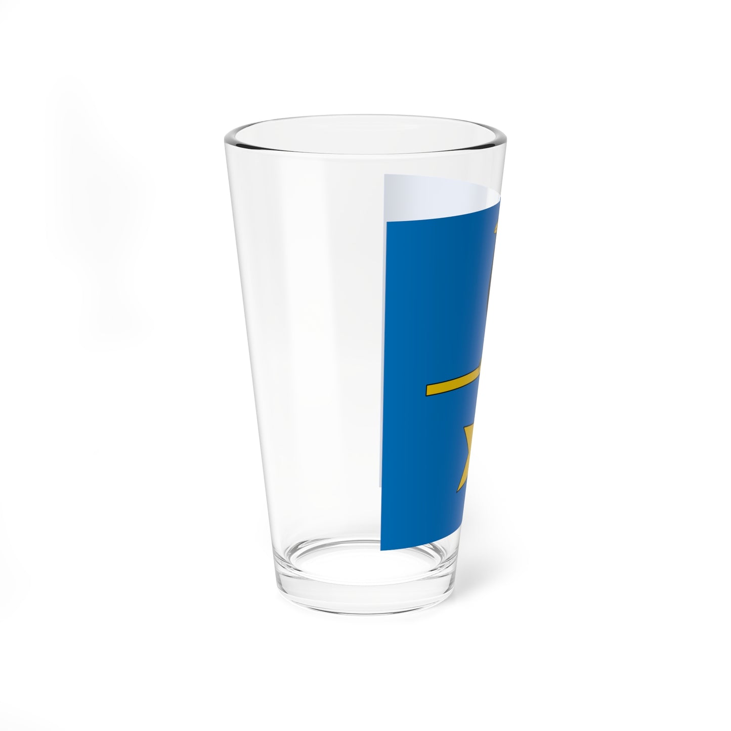 Flag of Denis Theurillat (Switzerland) Pint Glass 16oz