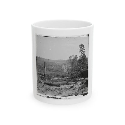 Atlanta, Georgia. Fortifications (U.S. Civil War) White Coffee Mug