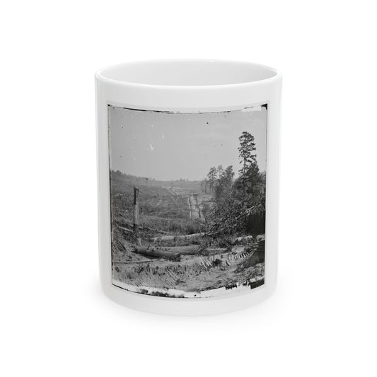 Atlanta, Georgia. Fortifications (U.S. Civil War) White Coffee Mug