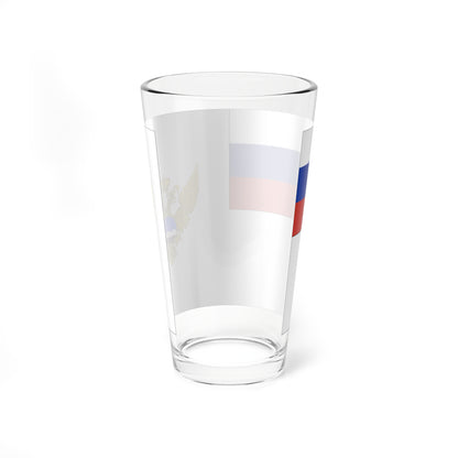 Flag of Roshydromet (Russia) Pint Glass 16oz