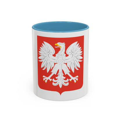 Coat of arms of Poland (1955-1980) - Accent Coffee Mug