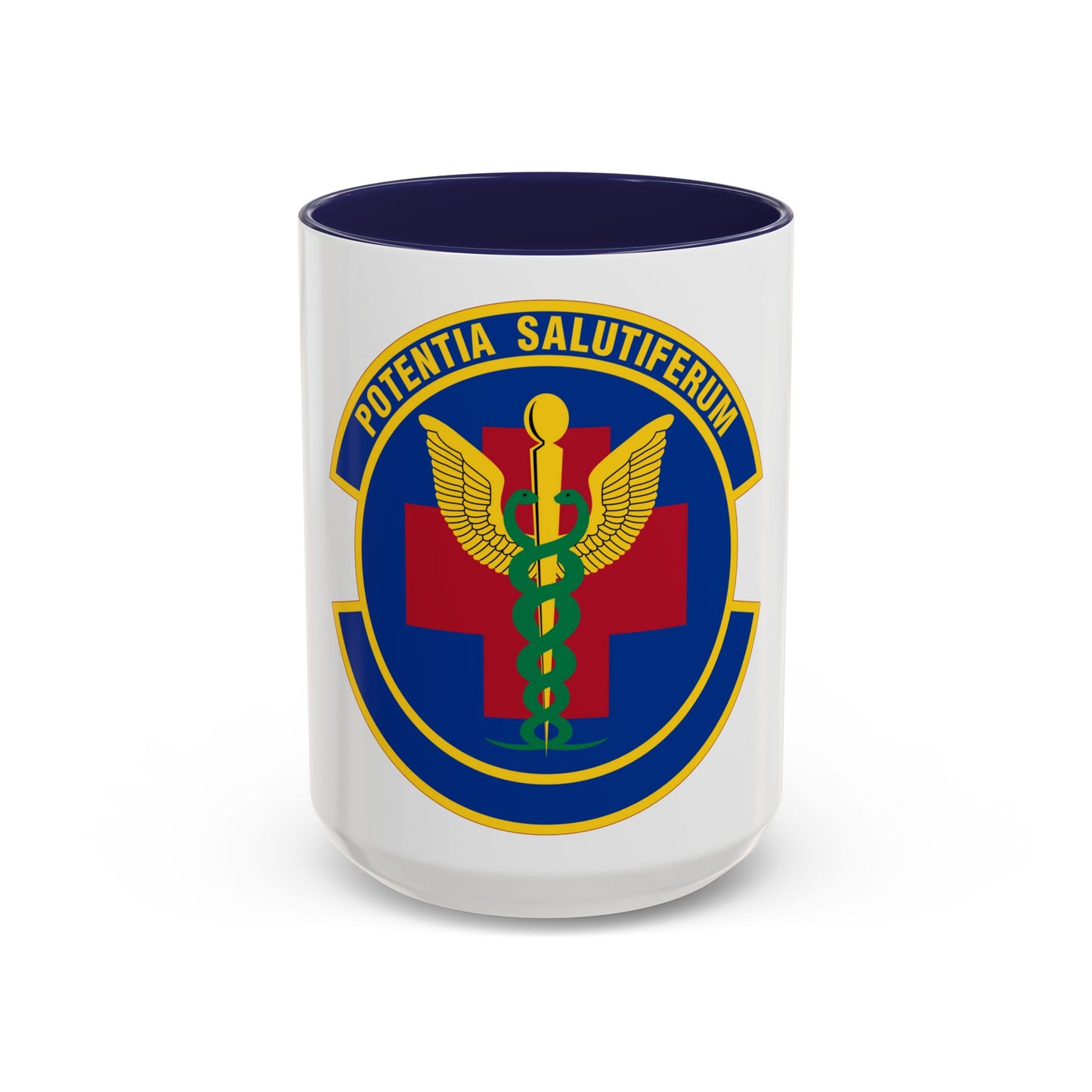 19 Healthcare Operations Squadron AMC (U.S. Air Force) Accent Coffee Mug