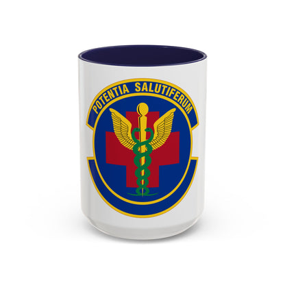 19 Healthcare Operations Squadron AMC (U.S. Air Force) Accent Coffee Mug