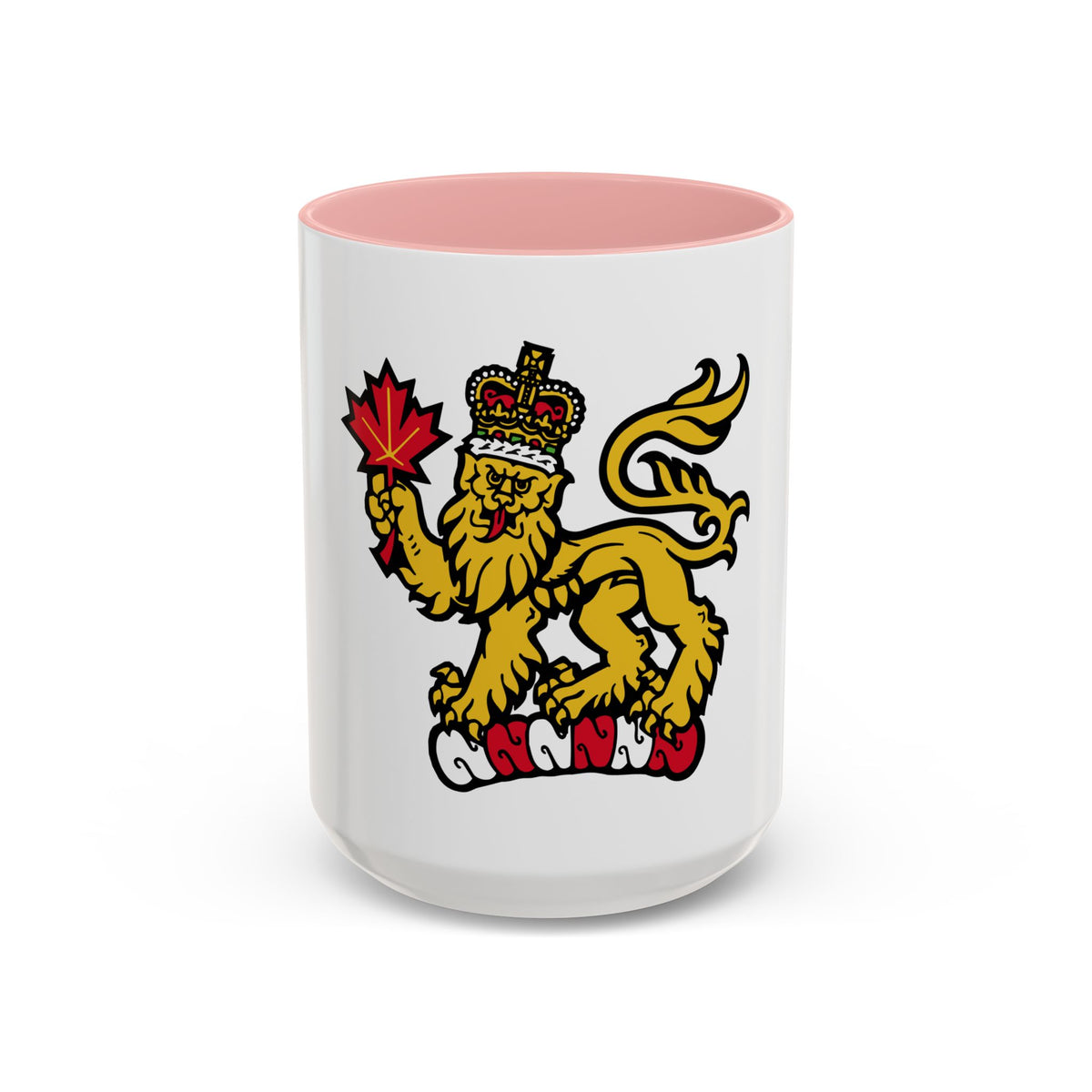 Canadian Crest - Accent Coffee Mug