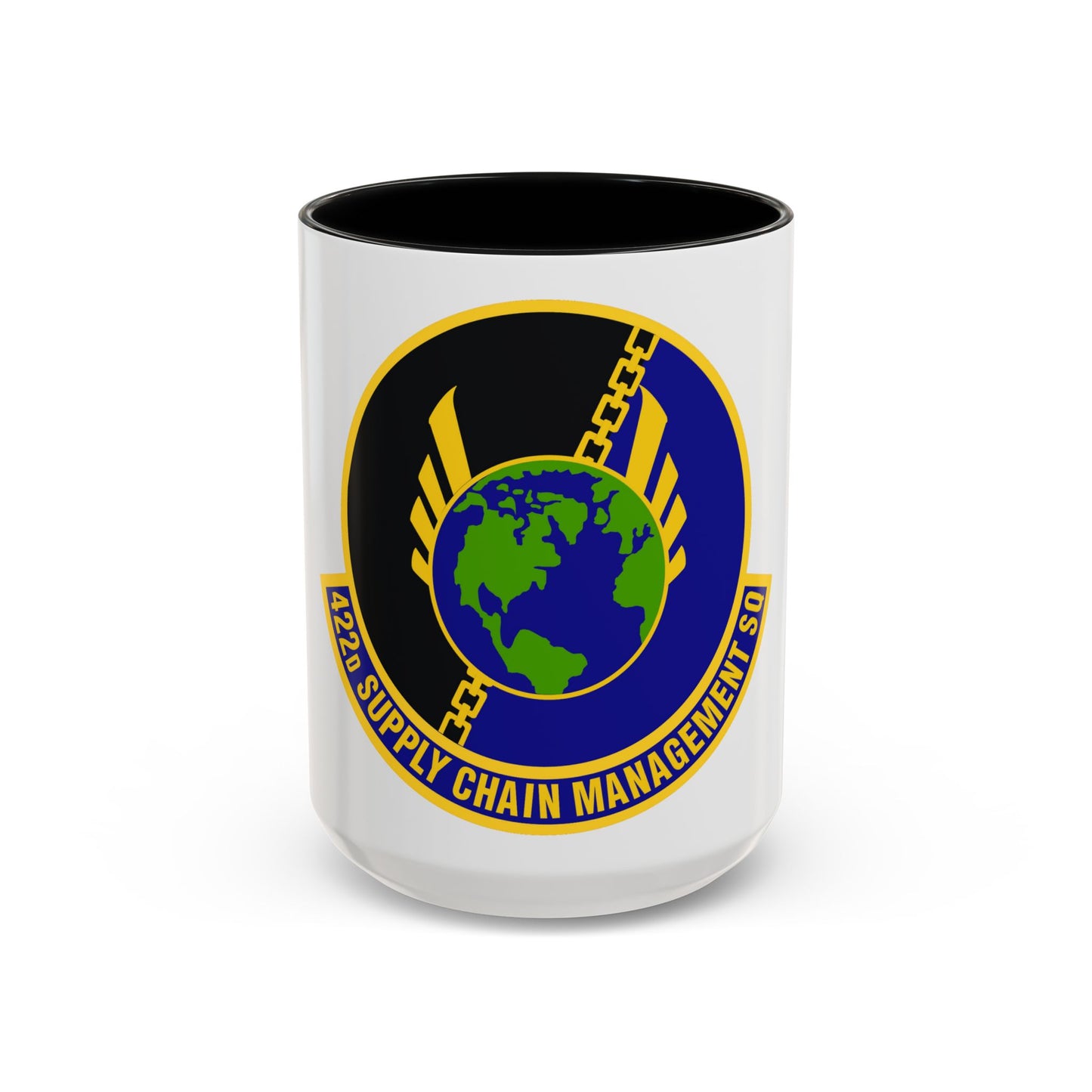 422d Supply Chain Management Squadron (U.S. Air Force) Accent Coffee Mug