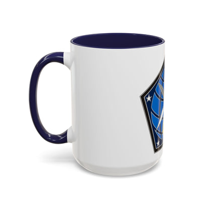 704 Military Intelligence Brigade (U.S. Army) Accent Coffee Mug