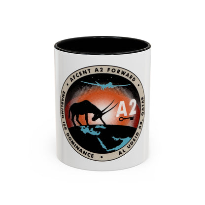 AFCENT A2 Forward (U.S. Air Force) Accent Coffee Mug