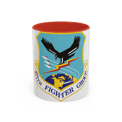 477th Fighter Group (U.S. Air Force) Accent Coffee Mug