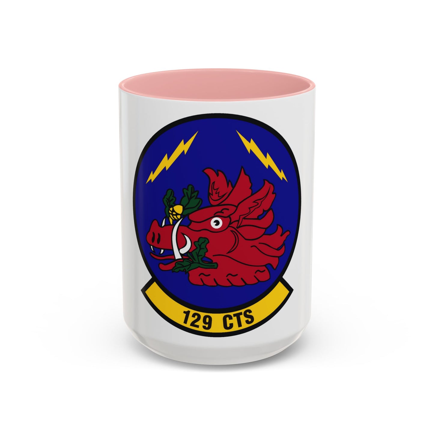 129th Combat Training Squadron (U.S. Air Force) Accent Coffee Mug