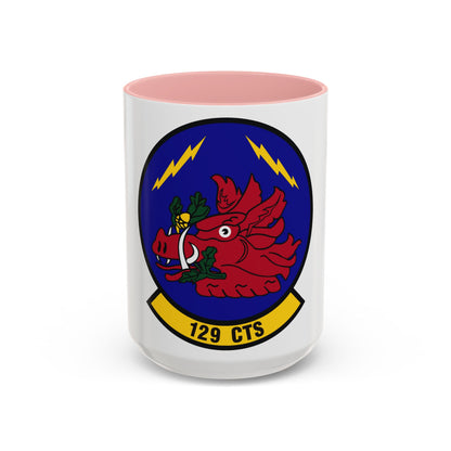 129th Combat Training Squadron (U.S. Air Force) Accent Coffee Mug