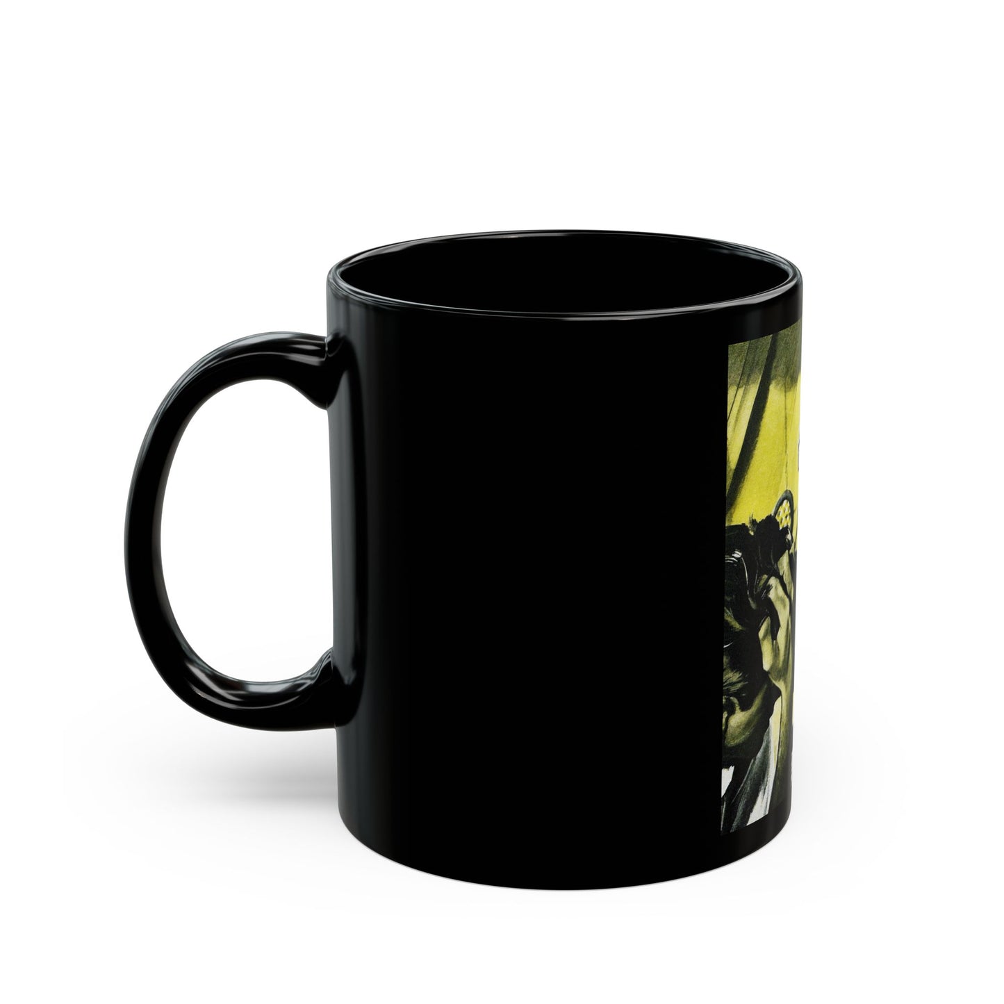 Furnished Room, Redbook, December 1946 - Black Coffee Mug-Go Mug Yourself