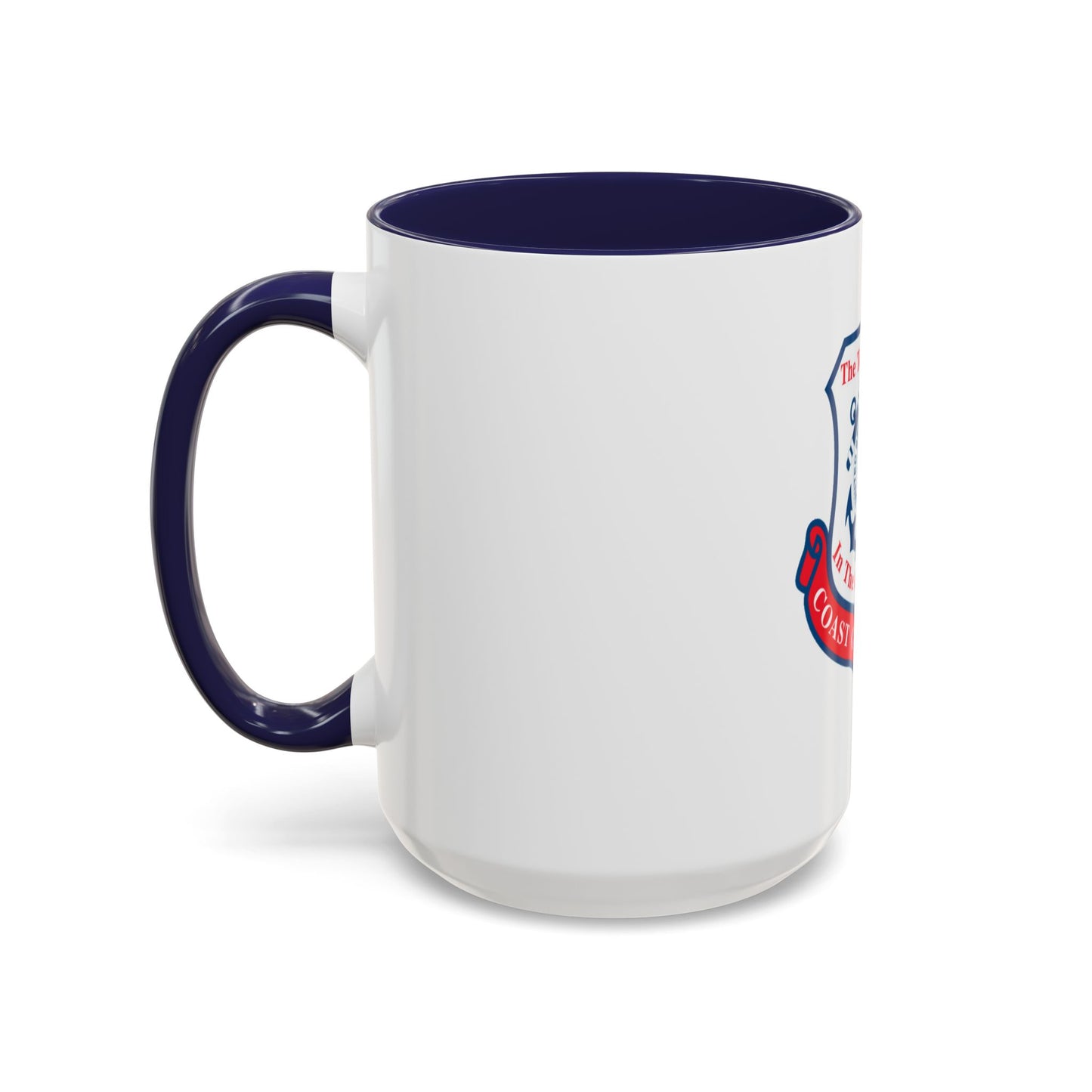 Coast Guard Wife (U.S. Coast Guard) Accent Coffee Mug