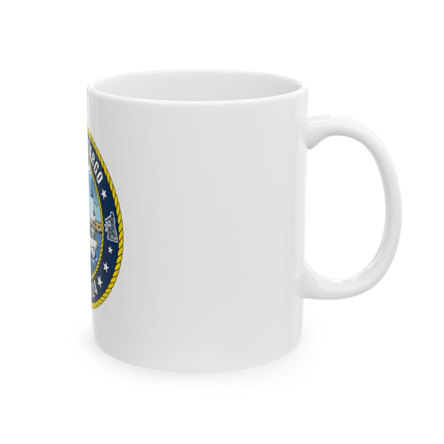 USCGC Key Largo WPB 1324 (U.S. Coast Guard) White Coffee Mug