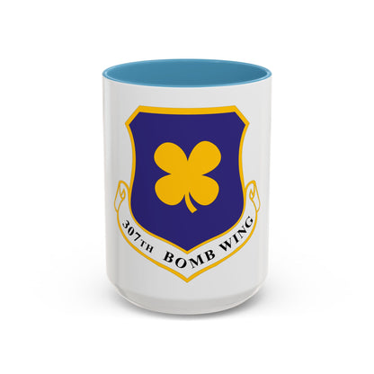 307th Bomb Wing (U.S. Air Force) Accent Coffee Mug