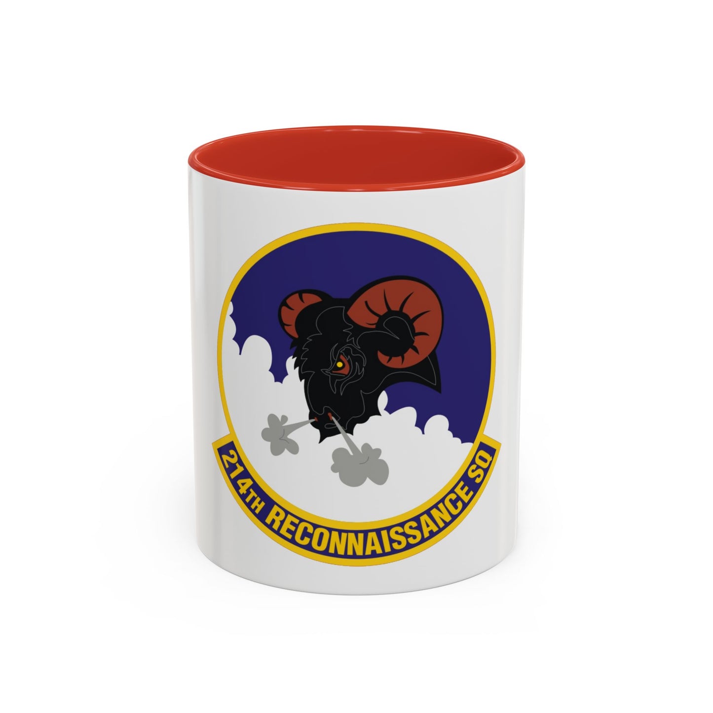 214th Reconnaissance Squadron (U.S. Air Force) Accent Coffee Mug