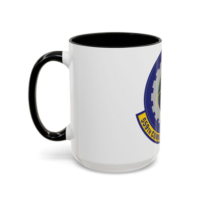559th Combat Sustainment Squadron (U.S. Air Force) Accent Coffee Mug