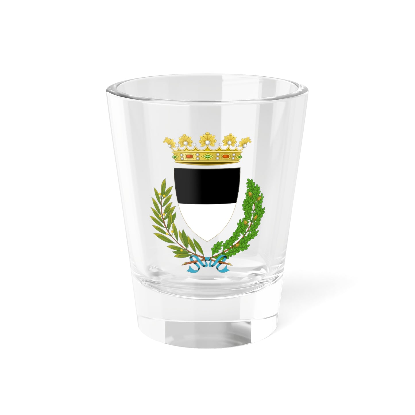 Ferrara-Stemma Bozzetto Ufficiale (Italy) (Coat of Arms) Shot Glass 1.5oz