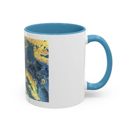 Arctic Ocean Floor (1971) (Map) Accent Coffee Mug