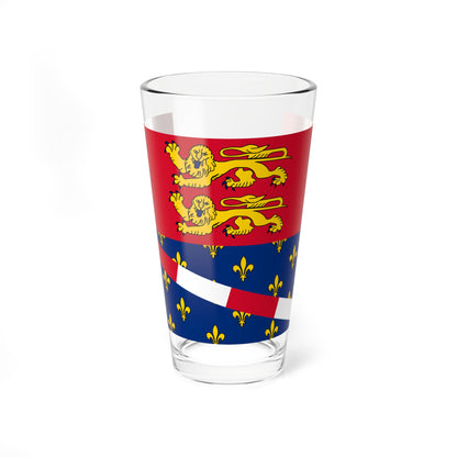 Proposed flag of Eure (France) Pint Glass 16oz