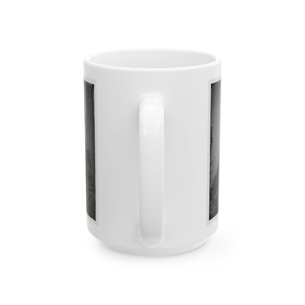 Portrait Of Brig. Gen. Samuel D. Sturgis, Officer Of The Federal Army (U.S. Civil War) White Coffee Mug
