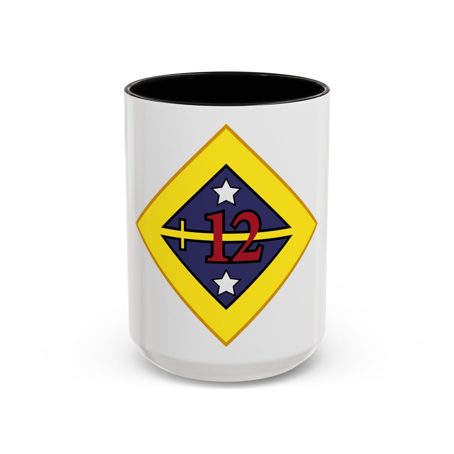 12th US division Insignia (U.S. Army) Accent Coffee Mug