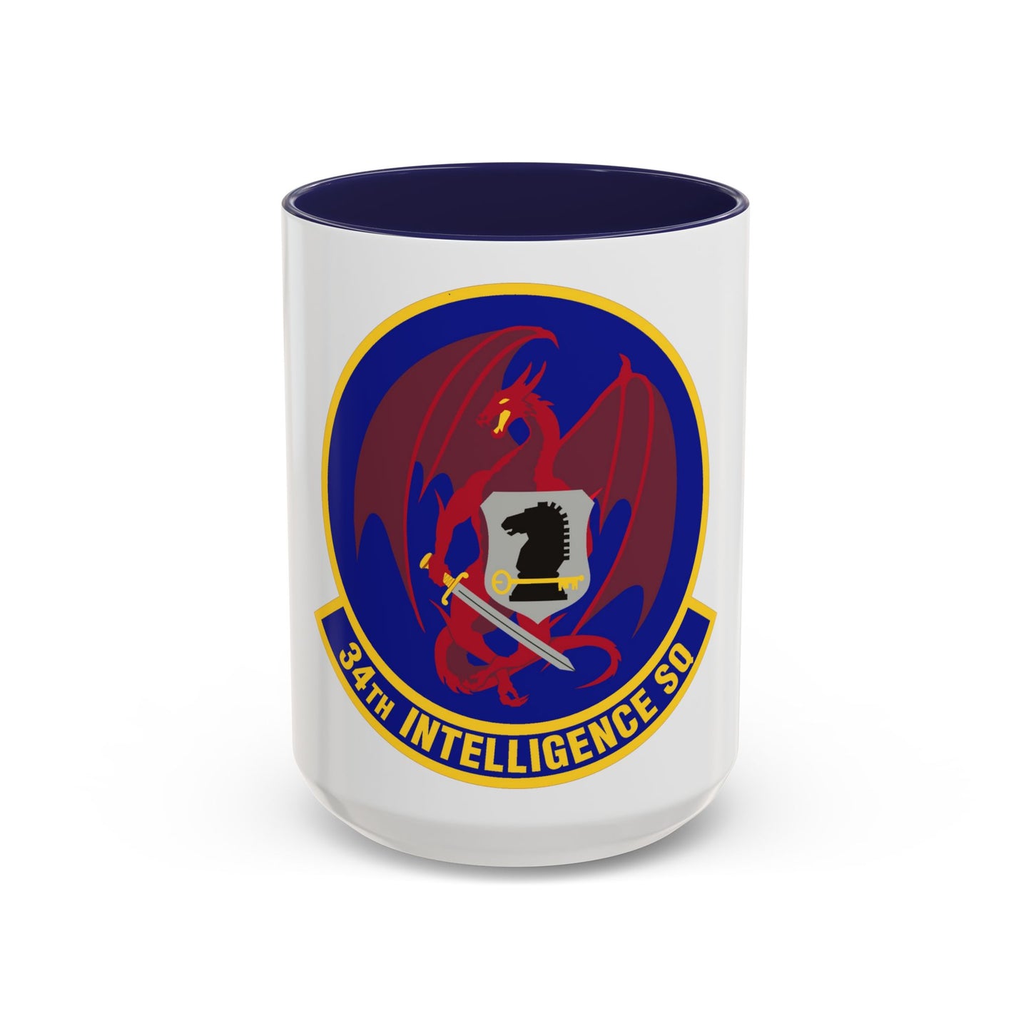34th Intelligence Squadron (U.S. Air Force) Accent Coffee Mug