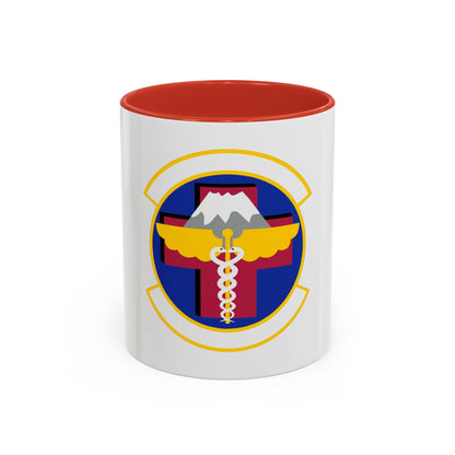 374 Healthcare Operations Squadron (U.S. Air Force) Accent Coffee Mug